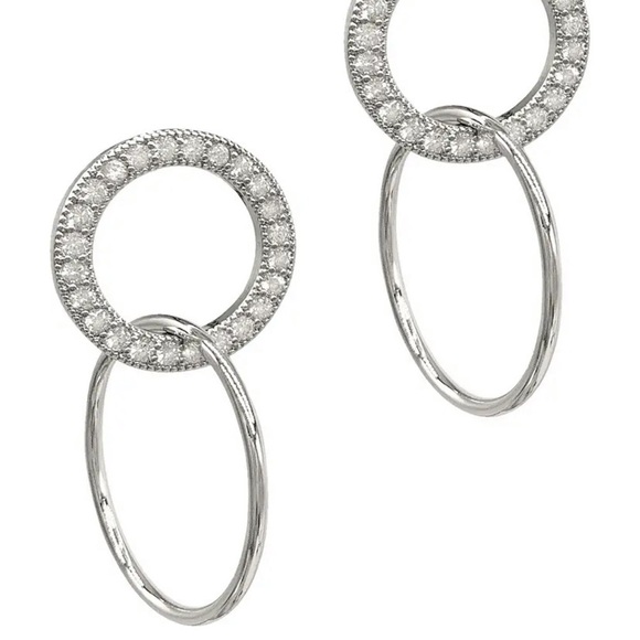 ADORNIA | White Rhodium Circle Drop Earrings
ADORNIA New With Tags NWT S… - Picture 3 of 6